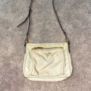 Beige PRADA purse
